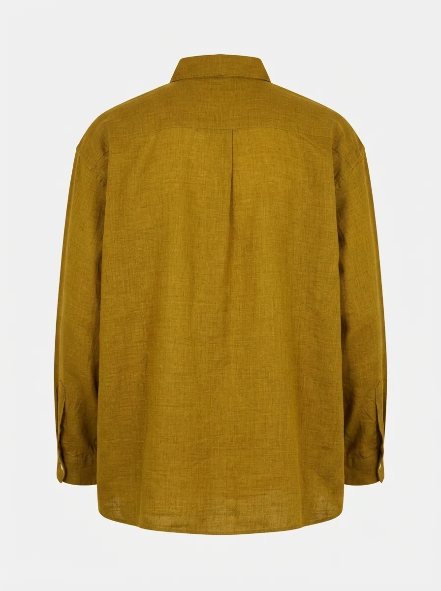 CLOFT LINEN PLAIN SHIRT F/S, image 4