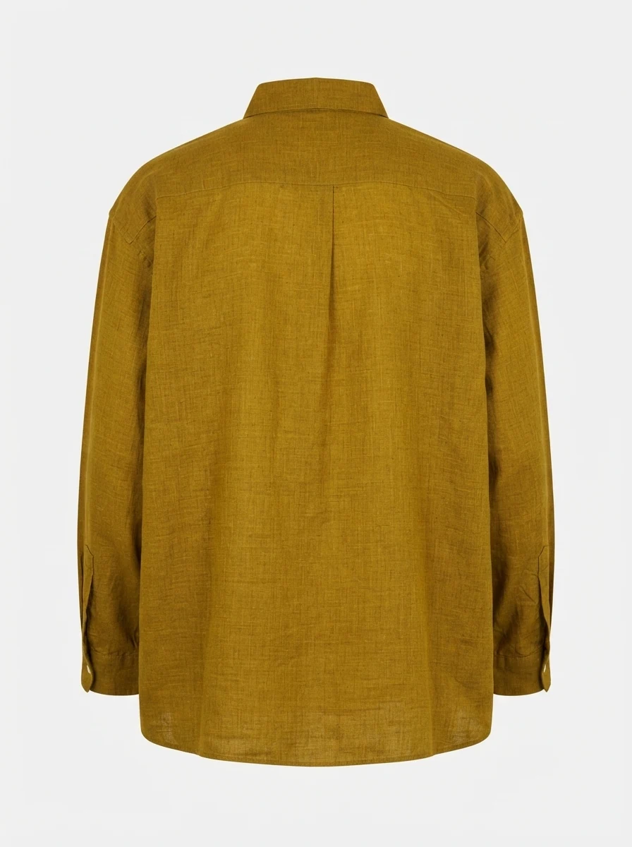 CLOFT LINEN PLAIN SHIRT F/S, image 4
