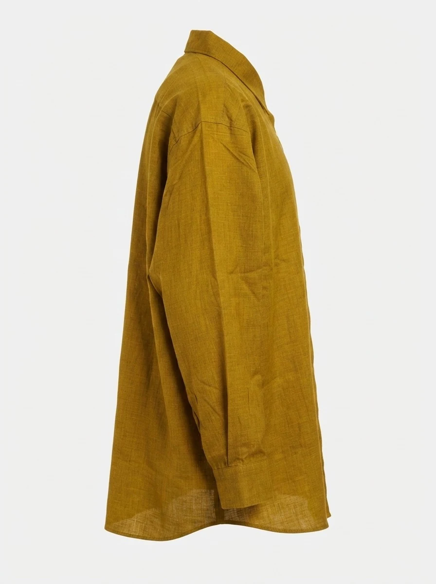 CLOFT LINEN PLAIN SHIRT F/S, image 6