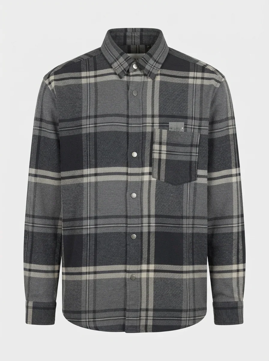 NELLY CORDUROY CHECK F/S SHIRT, image 3