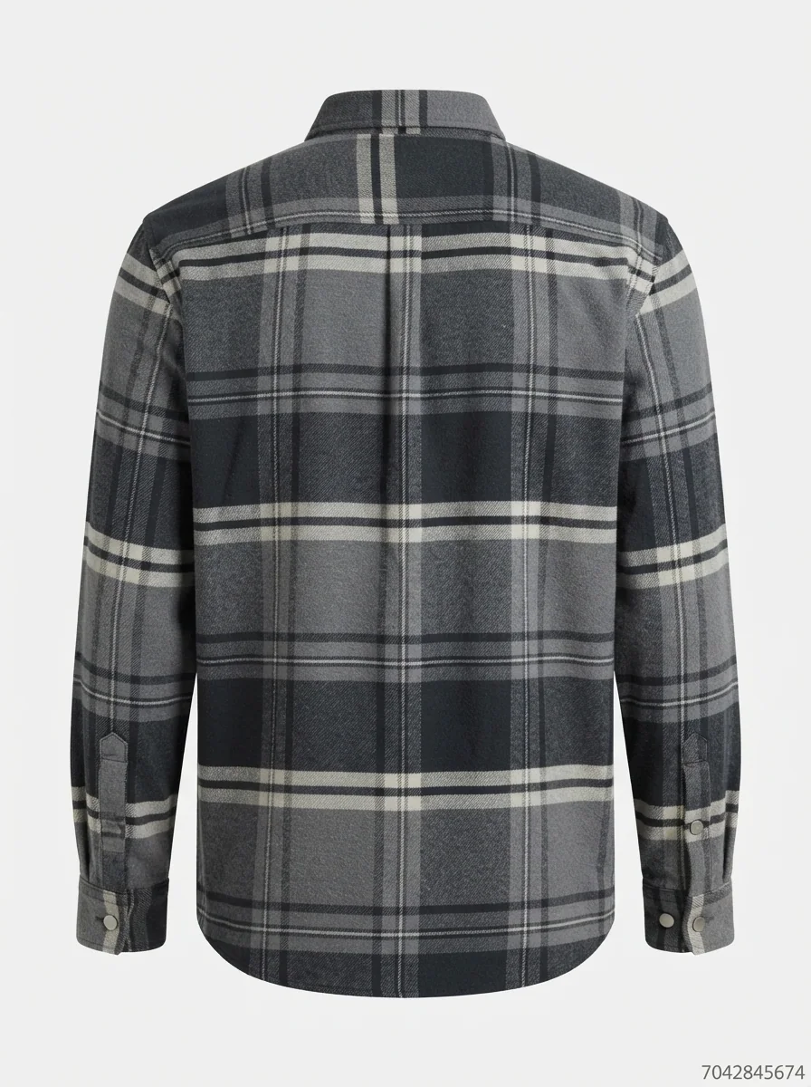 NELLY CORDUROY CHECK F/S SHIRT, image 4