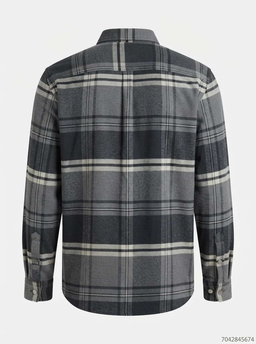 NELLY CORDUROY CHECK F/S SHIRT, image 4