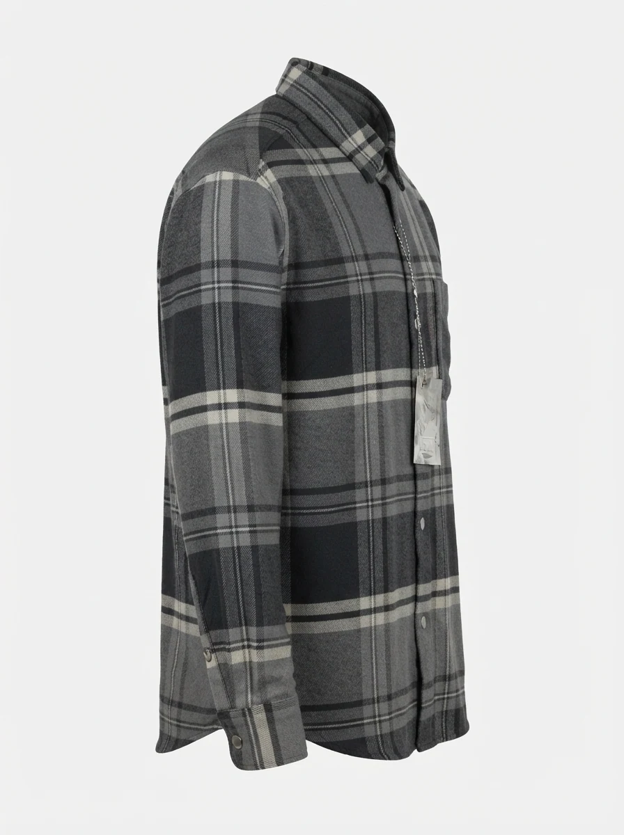 NELLY CORDUROY CHECK F/S SHIRT, image 5