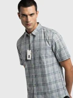 BELLIS OXFORD CHECKS SHIRT H/S 1