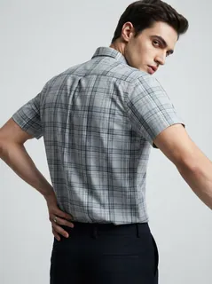 BELLIS OXFORD CHECKS SHIRT H/S 2