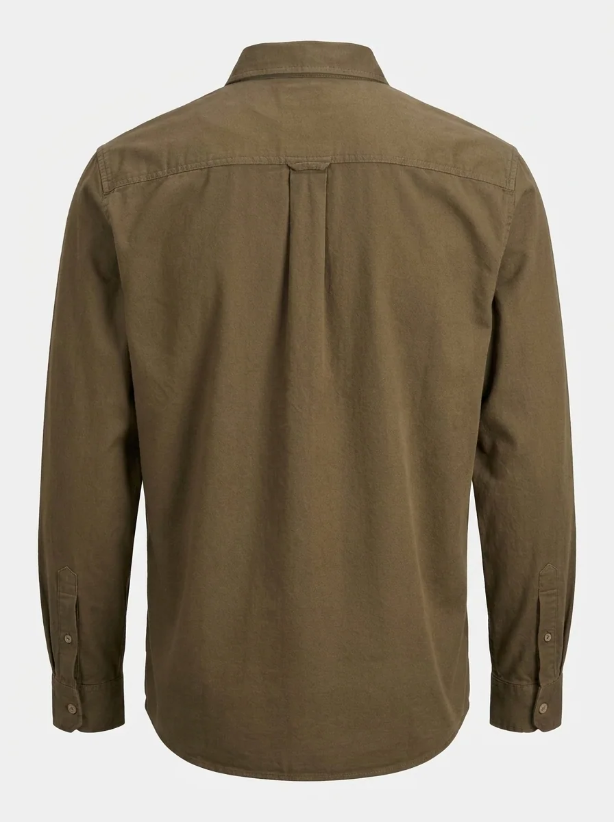 LUCA US OXFORD PLAIN DP SHIRT F/S, image 5