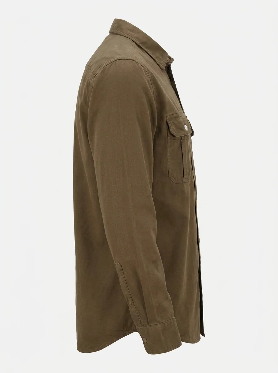 LUCA US OXFORD PLAIN DP SHIRT F/S, image 6