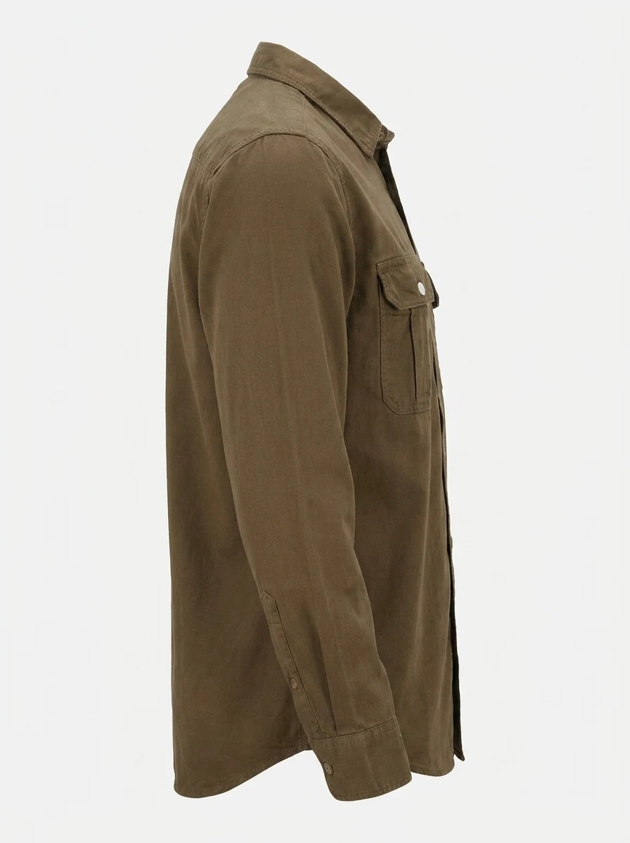LUCA US OXFORD PLAIN DP SHIRT F/S, image 6