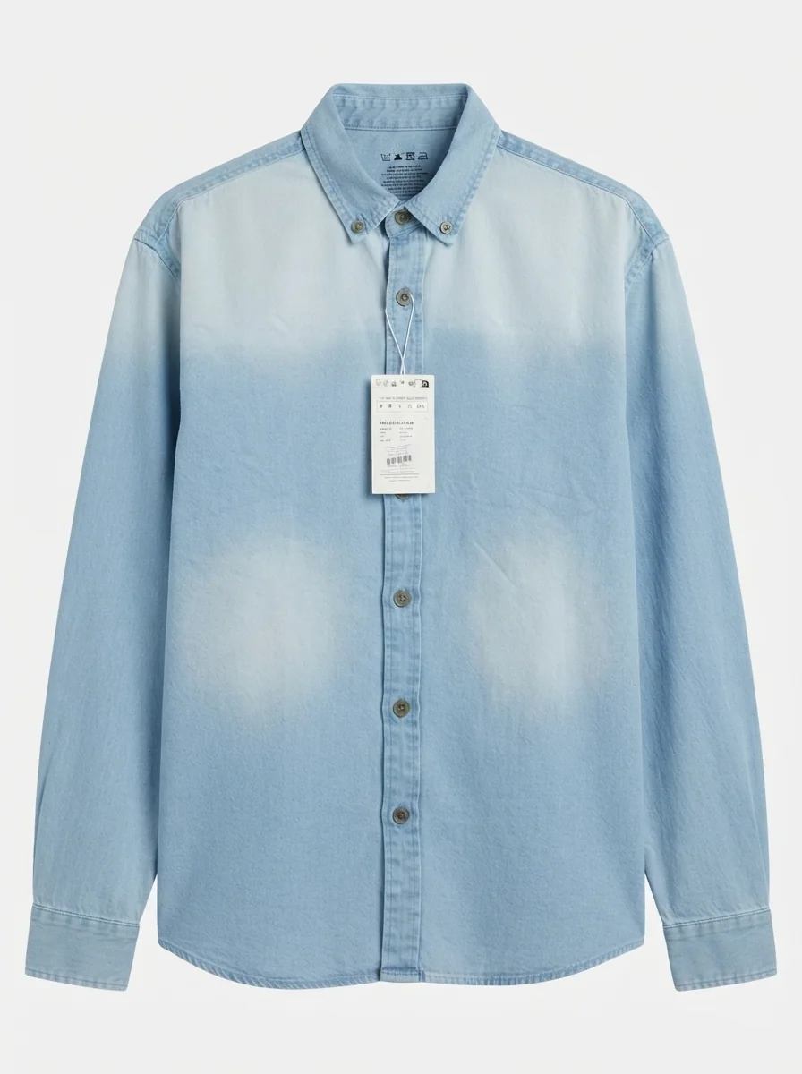 INGLISH DENIM F/S SHIRT, image 3