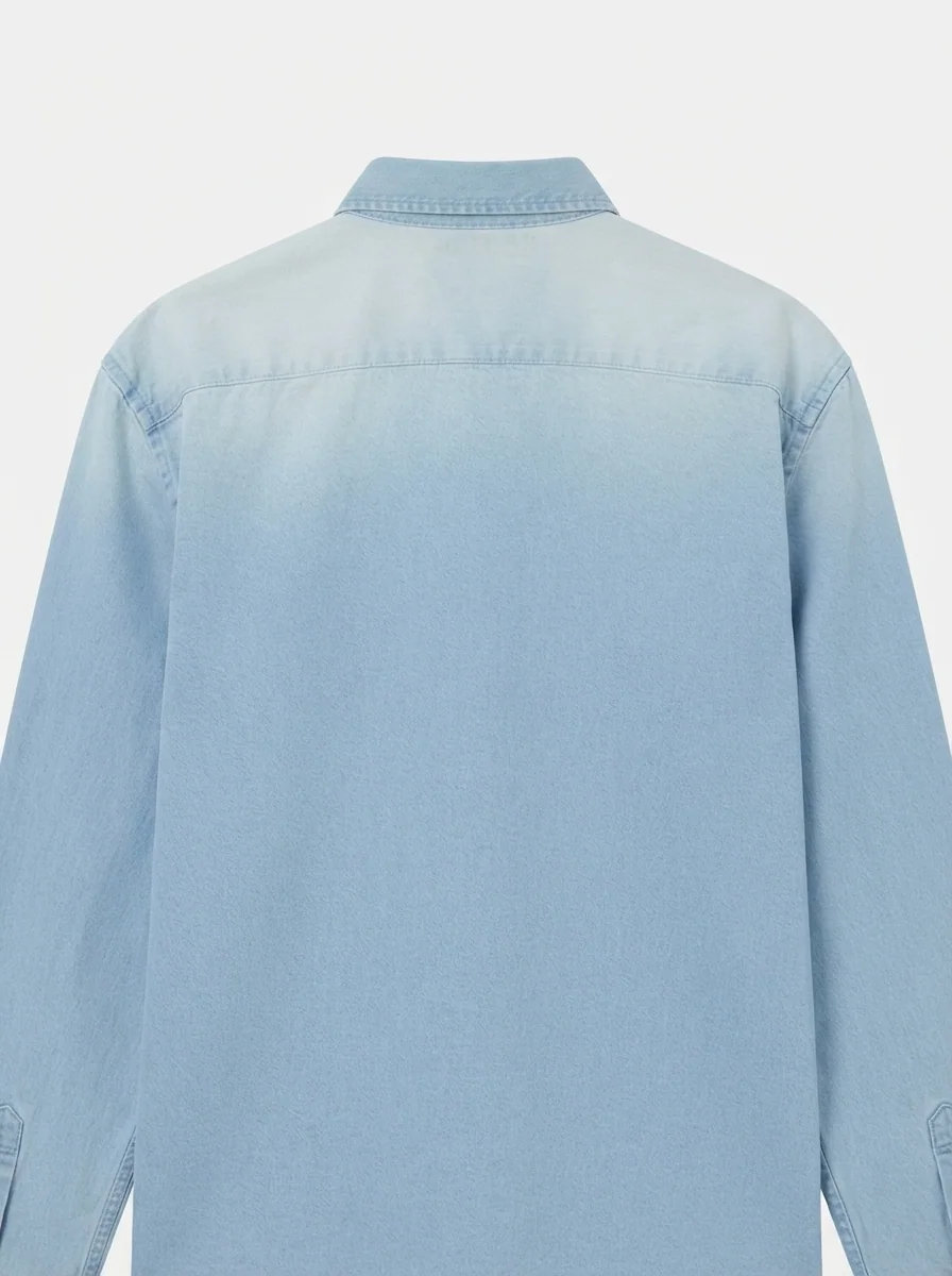 INGLISH DENIM F/S SHIRT, image 4