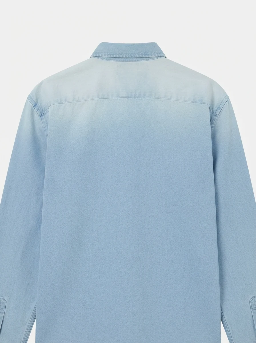 INGLISH DENIM F/S SHIRT, image 4