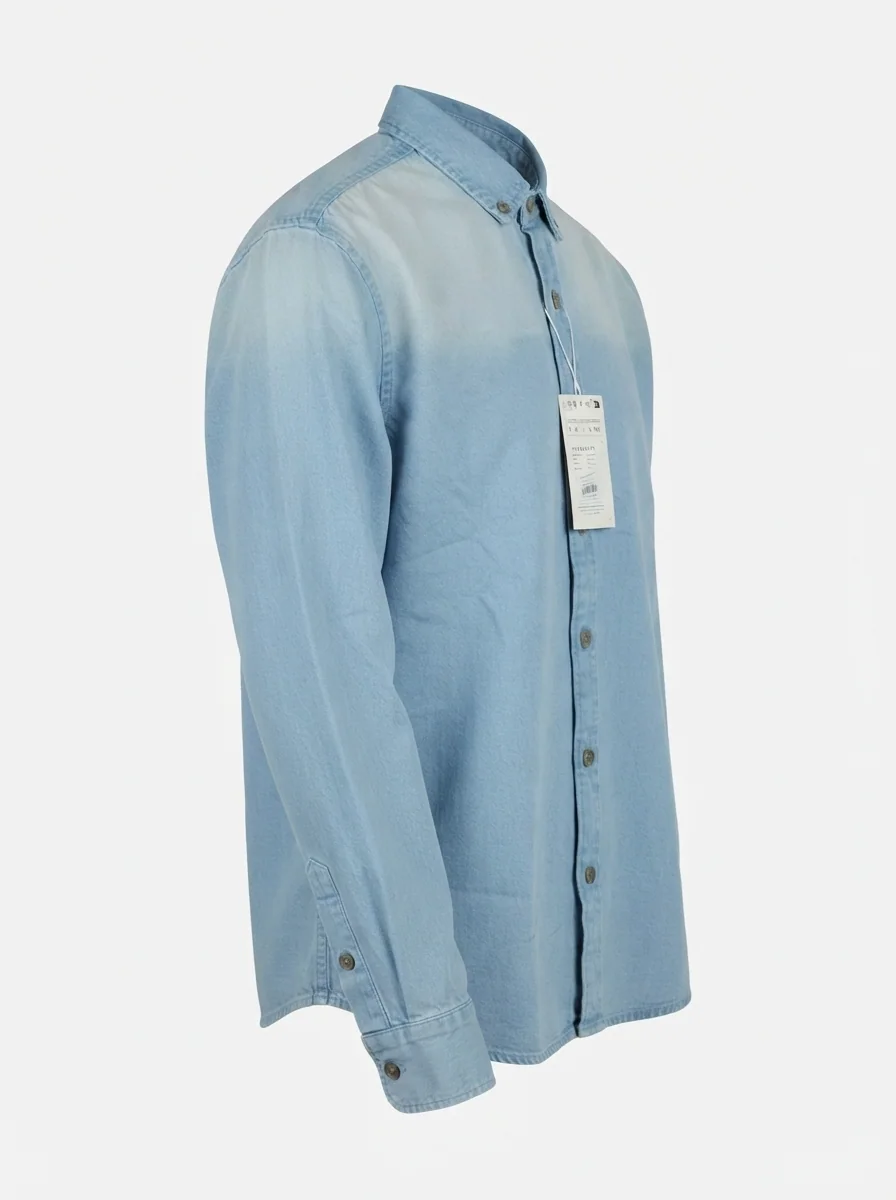 INGLISH DENIM F/S SHIRT, image 5