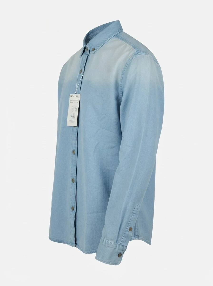 INGLISH DENIM F/S SHIRT, image 6