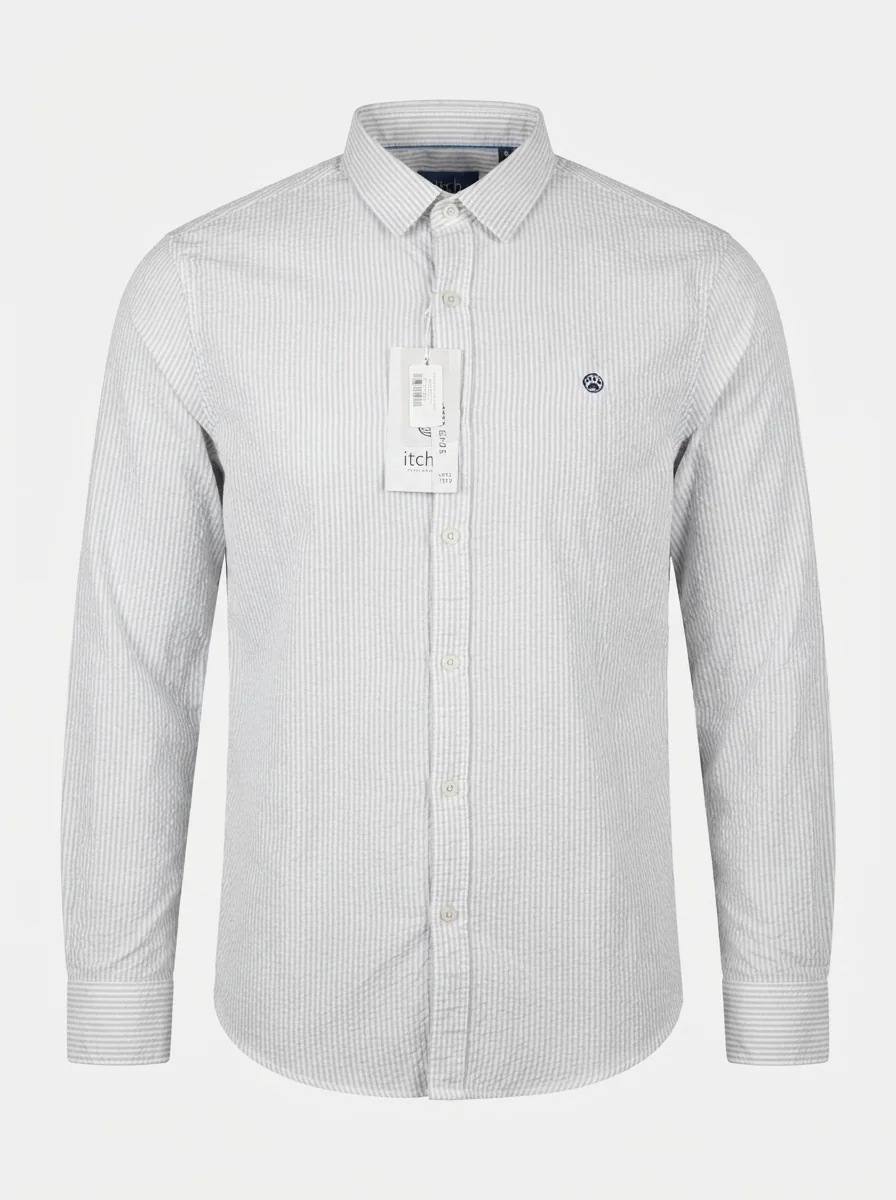 ITCHA SHIRT F/S-M-WHITE&PINK, image 3