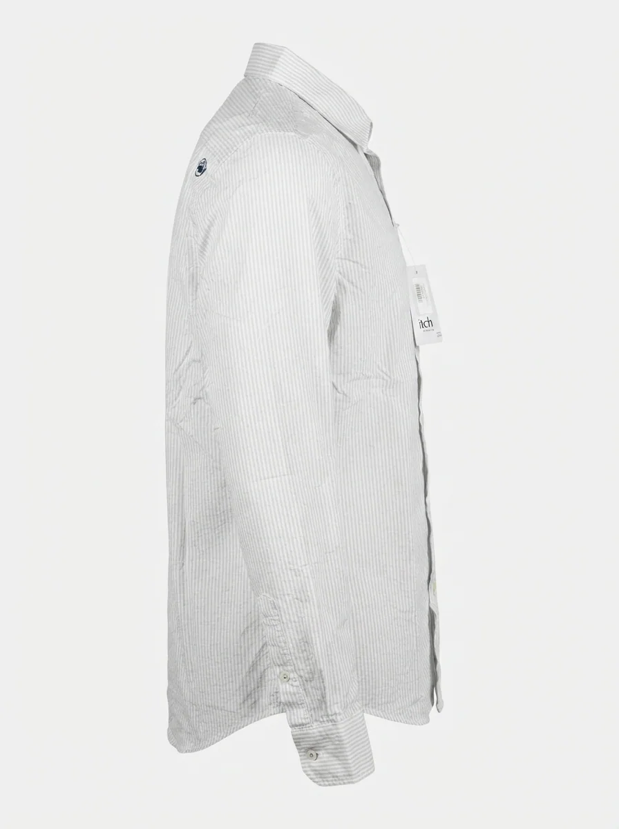ITCHA SHIRT F/S-M-WHITE&PINK, image 5