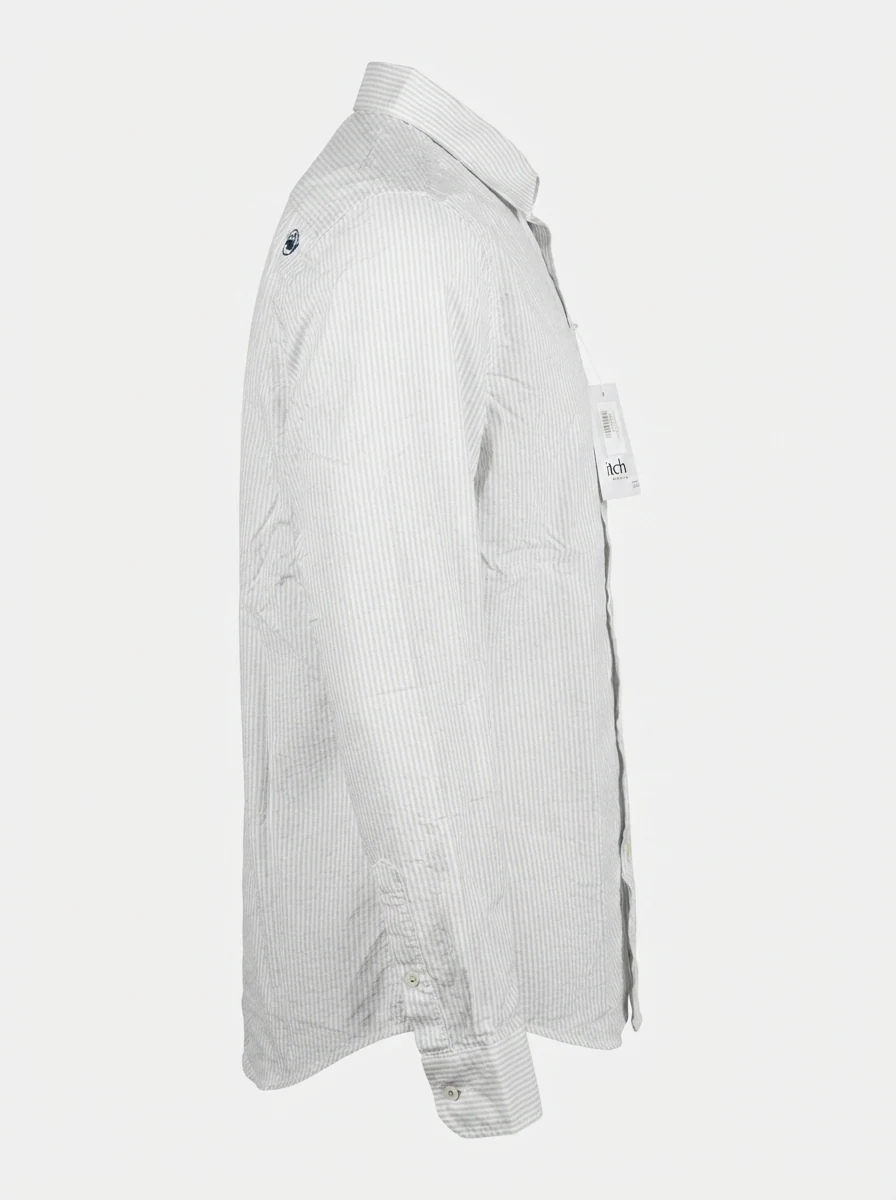 ITCHA SHIRT F/S-M-WHITE&PINK, image 5