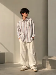 BANGKOK STRIPES SHIRT F/S M,L,XL 1
