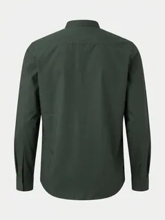 FUES CHINESE NECK OXFORD PLAIN F/S 4