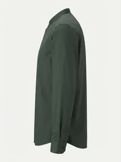 FUES CHINESE NECK OXFORD PLAIN F/S 3