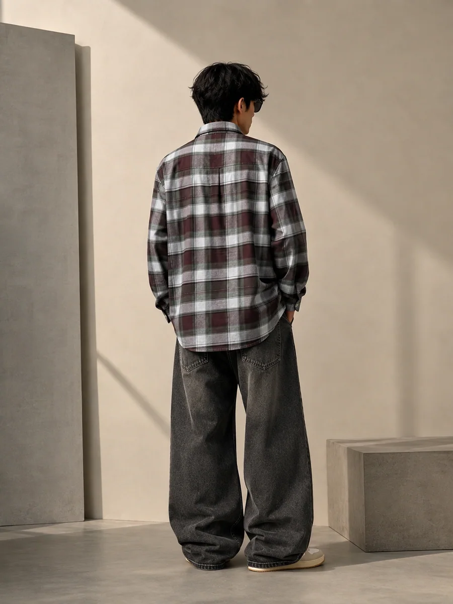 OXY OXFORD CHECK SHIRT F/S, image 6