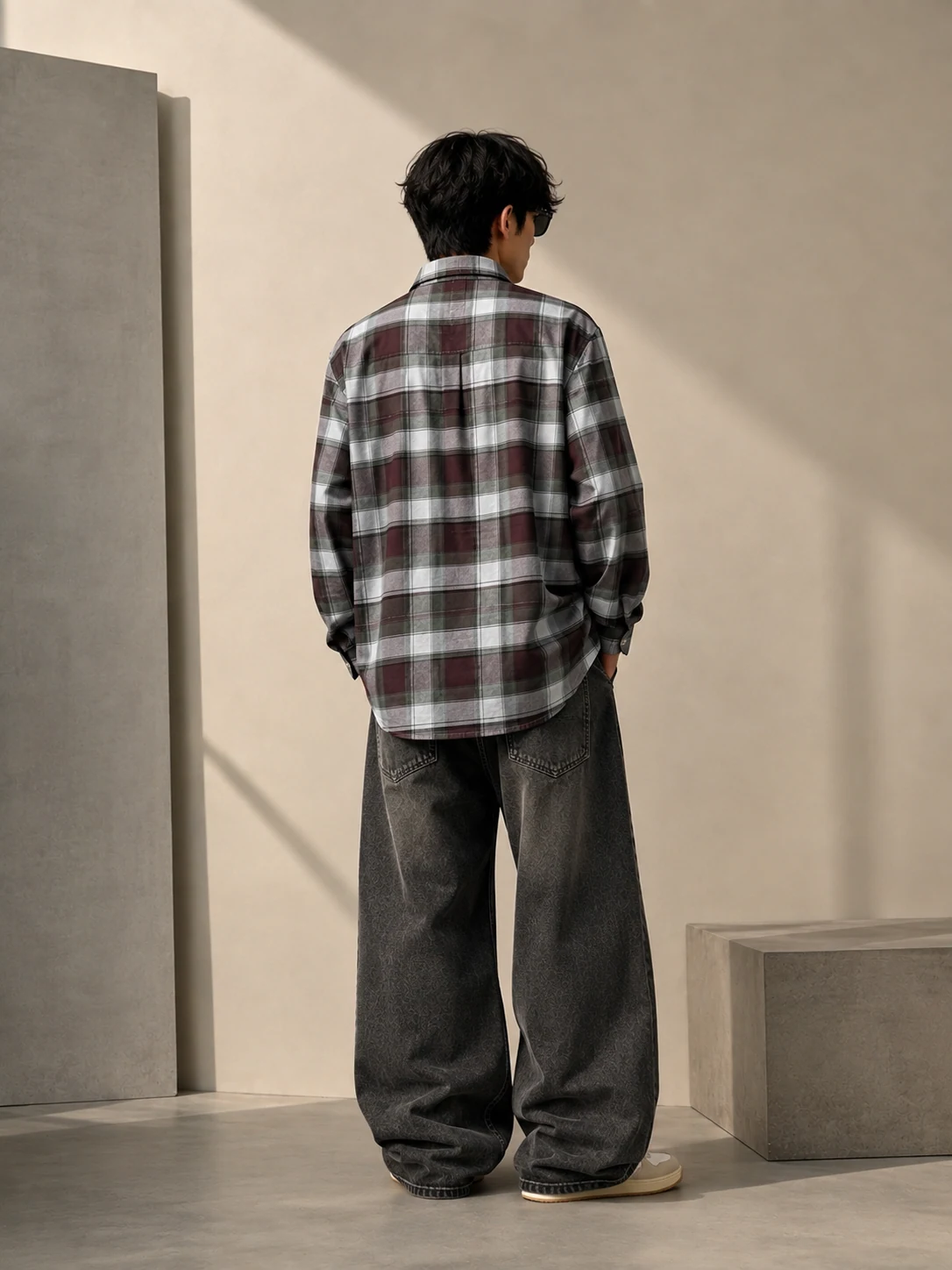 OXY OXFORD CHECK SHIRT F/S, image 6