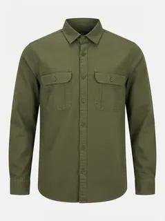 TOUCH Plain Double Pockets Shirt 2