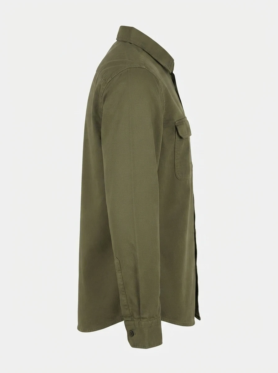 TOUCH Plain Double Pockets Shirt, image 5
