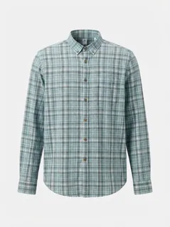 FUGA CHECKS SHIRT-M-WHITE&YELLOW&BLACK 6