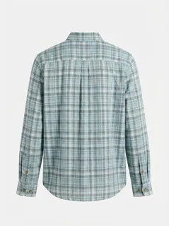 FUGA CHECKS SHIRT-M-WHITE&YELLOW&BLACK 8