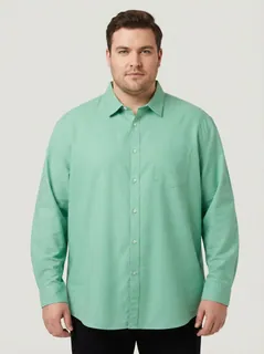 EPPIC OXFORD PLAIN SHIRT F/S 1