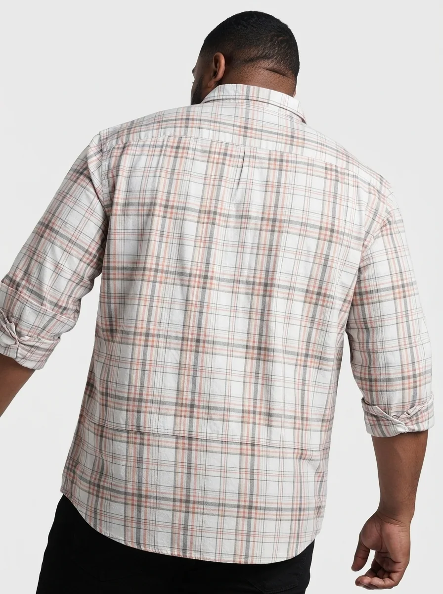 NOW&THEN CHECK F/S SHIRT, image 2