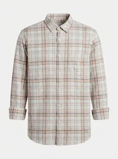 NOW&THEN CHECK F/S SHIRT 6