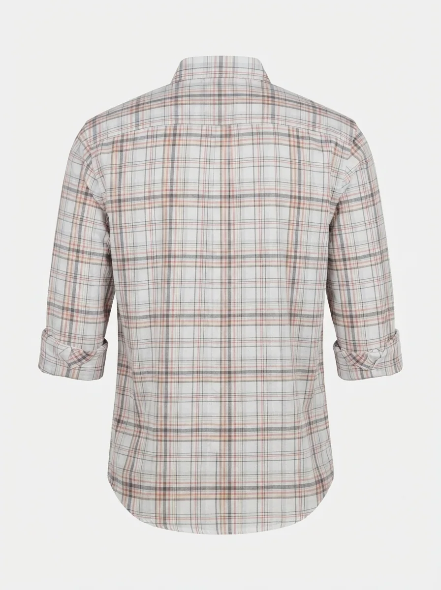 NOW&THEN CHECK F/S SHIRT, image 4