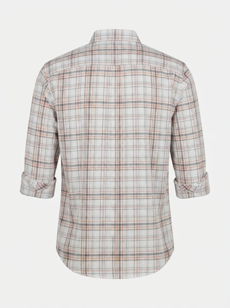 NOW&THEN CHECK F/S SHIRT, image 4