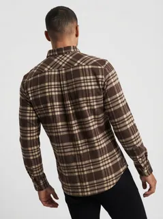 CAES CORDUROY CHECKS SHIRT F/S 2