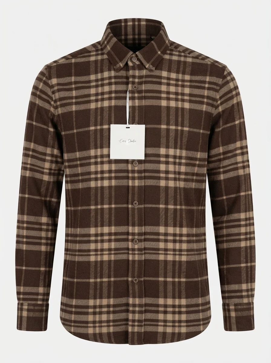 CAES CORDUROY CHECKS SHIRT F/S, image 3