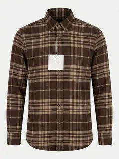CAES CORDUROY CHECKS SHIRT F/S 3