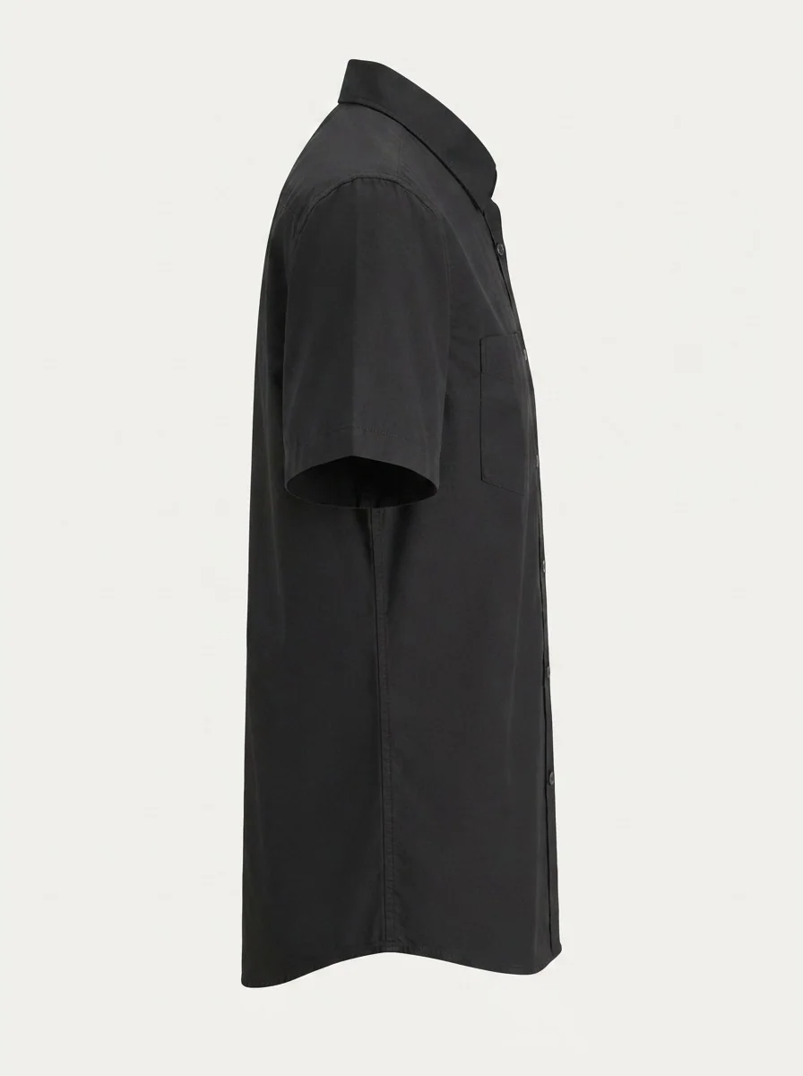 GR2044 CALZADO OXFORD BLACK SHIRT H/S, image 6