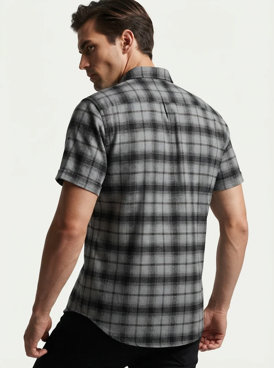 OXY OXFORD CHECKS SHIRT H/S, image 2