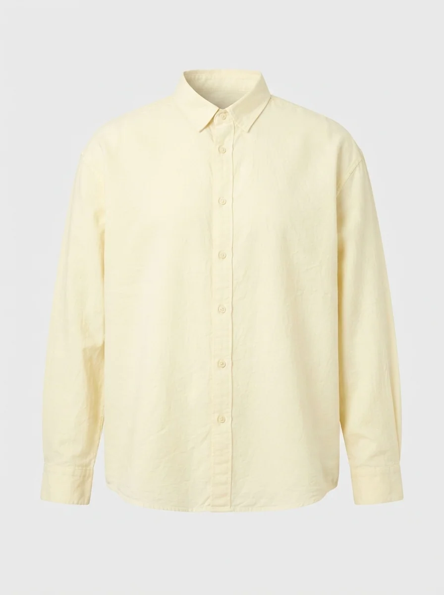 CAES LINEN PLAIN SHIRT F/S, image 3