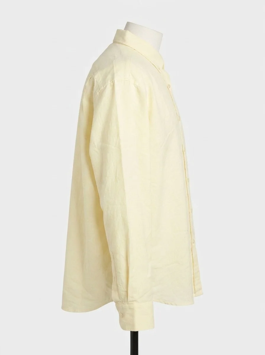 CAES LINEN PLAIN SHIRT F/S, image 6