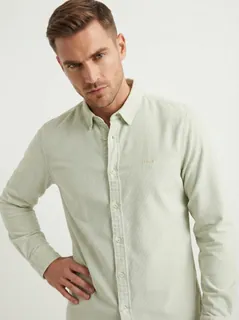 CAES CORDROY PLAIN F/S SHIRT 13