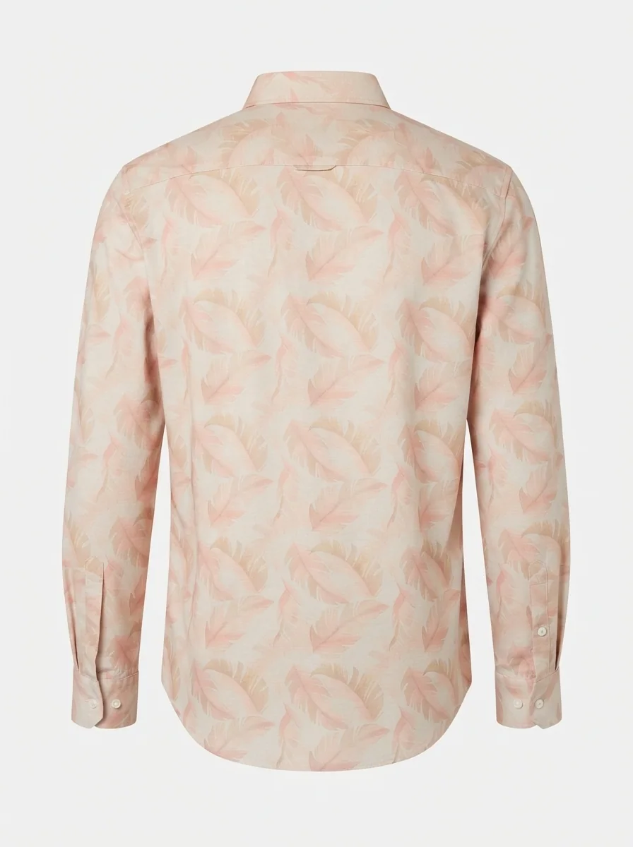SO-ME LINEN PRINT SHIRT F/S, image 4
