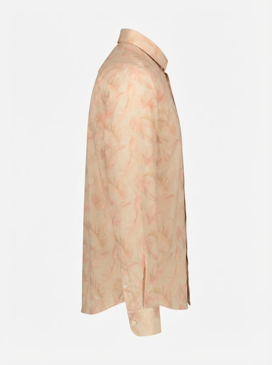 SO-ME LINEN PRINT SHIRT F/S, image 5