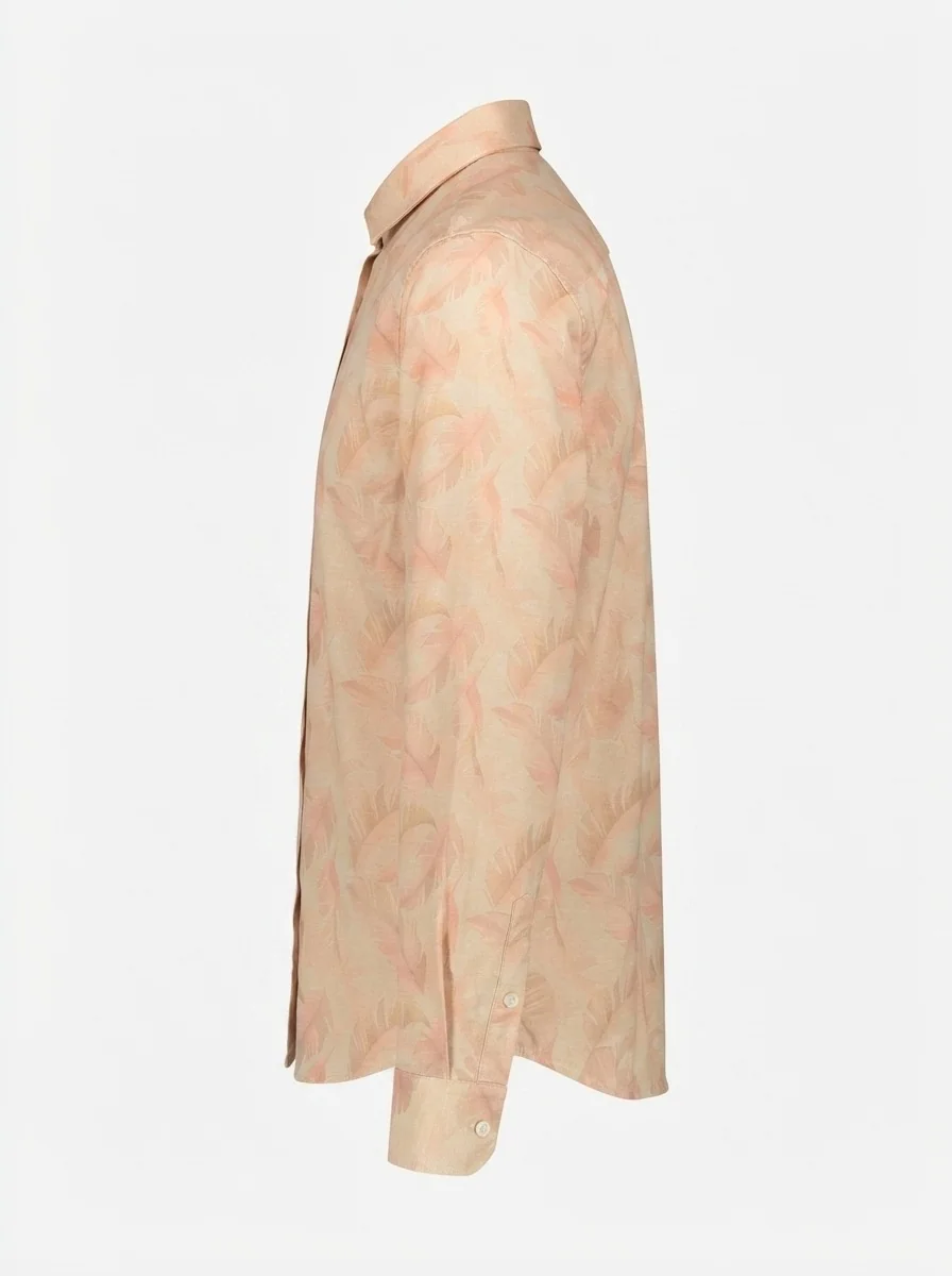 SO-ME LINEN PRINT SHIRT F/S, image 6