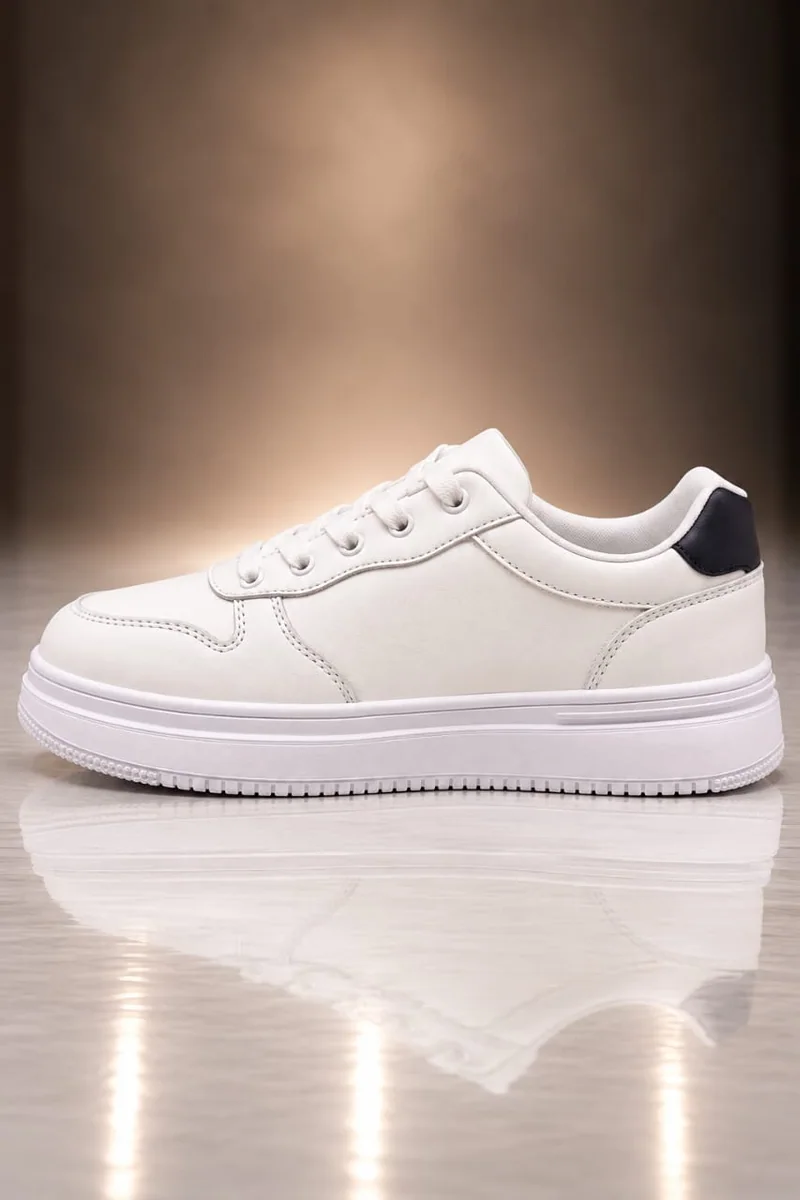 AXM9528 MENS SPORTS SHOES YF9115BEIGE/BLK, image 2