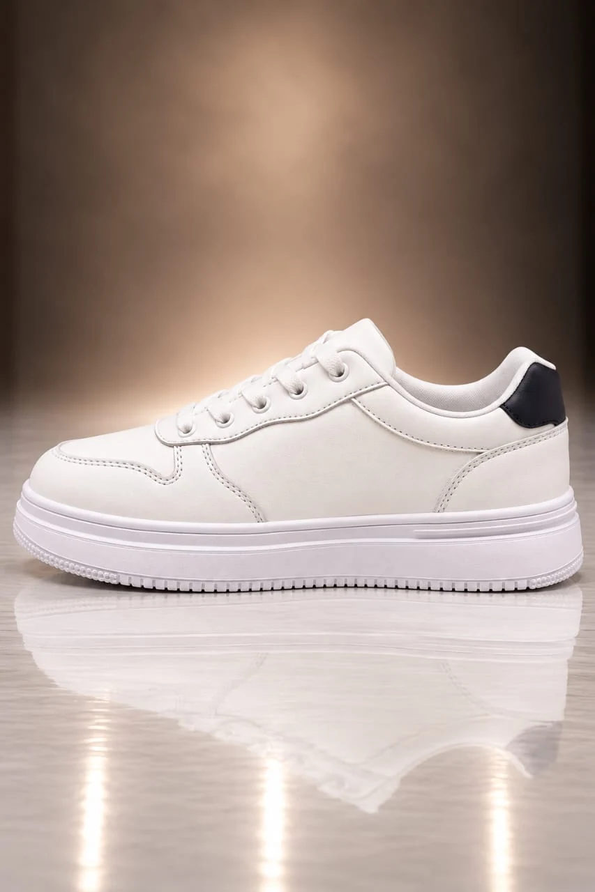 AXM9528 MENS SPORTS SHOES YF9115BEIGE/BLK, image 2