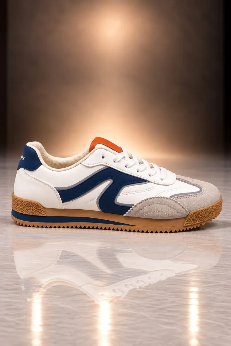 AXM9533 MENS CASUAL SHOES CB4248WHT
