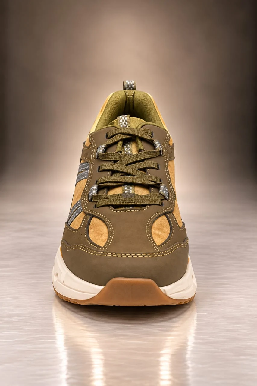 AXM9526 MENS SPORTS SHOES YF9178OLIVE, image 3