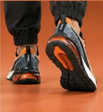 CADEO MEN SHOES 225402 BLACK ORANGE, image 3